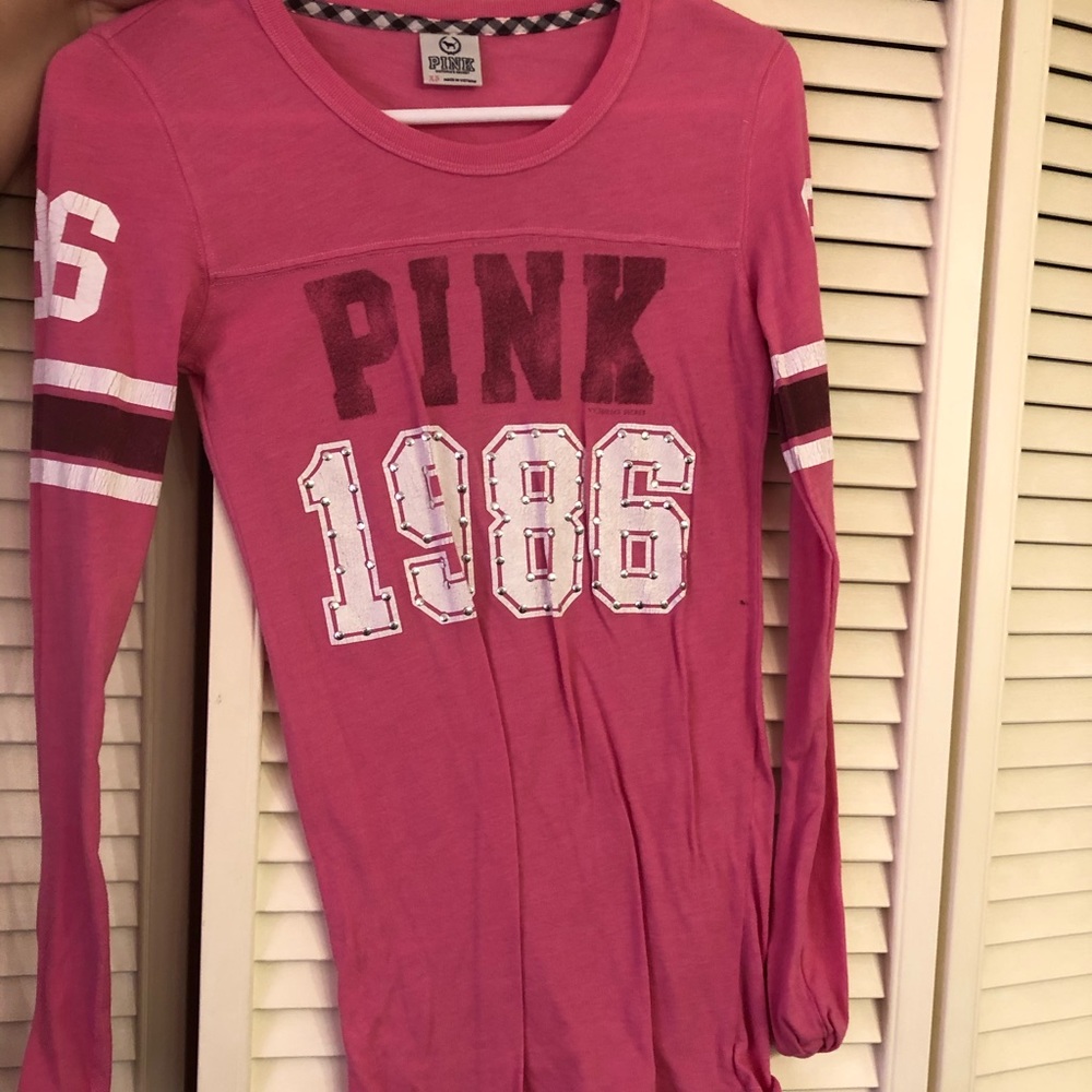 PINK 1986 Victoria’sSecret tee shirt Sz Jr XS